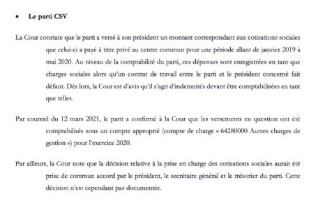 Die CSV hat Frank Engel Geld überwiesen, die als Sozialbeiträge geführt wurden