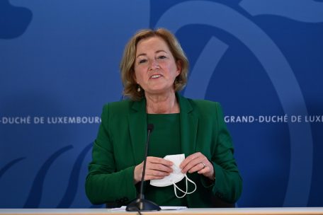 Nach drei Wochen wieder im Einsatz: Gesundheitsministerin Paulette Lenert hat sich sichtlich erholt und voller Tatendrang zurückgemeldet