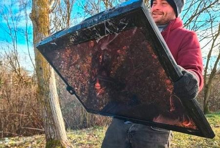 Gilles Kaysen ist regelmäßig in der Natur unterwegs – die Müllbeutel immer bei Hand 