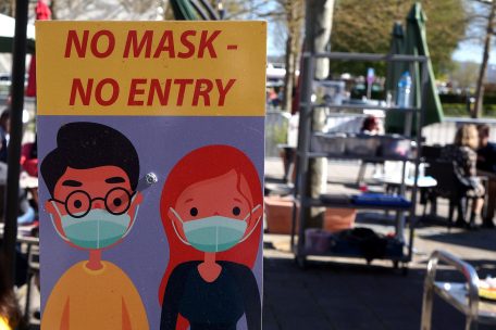 Maskenpflicht, gebotener Abstand bei den Tischen: Die Gastronomiebetriebe sind allenthalben pflichtbewusst