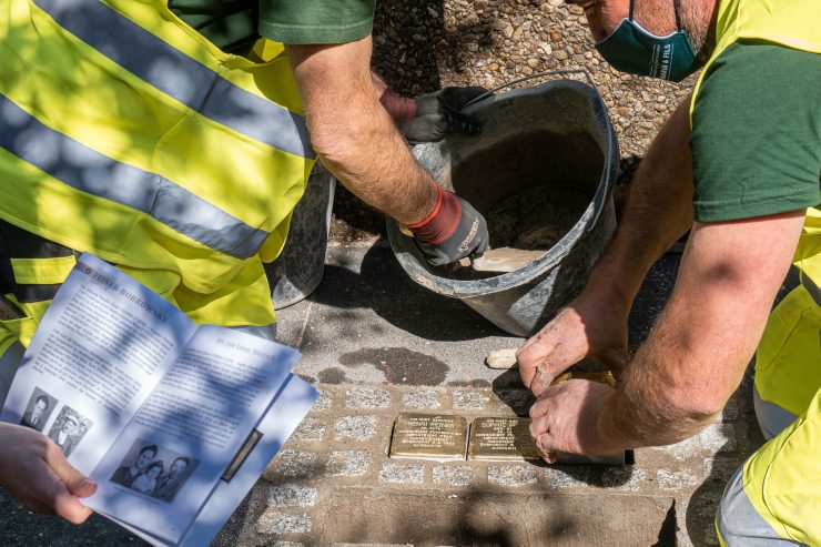 Holocaust / Geschichte, die man nicht vergessen darf – Stolperstein-Verlegung in Esch und Schifflingen