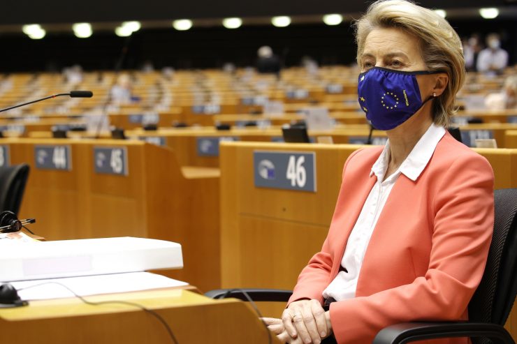 Nachspiel / Debatte über „Sofagate“ im EU-Parlament