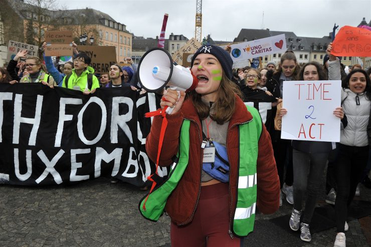 „How dare you?“ / „Youth for Climate“ fordert Luxemburger Regierung auf, sich schuldig zu bekennen