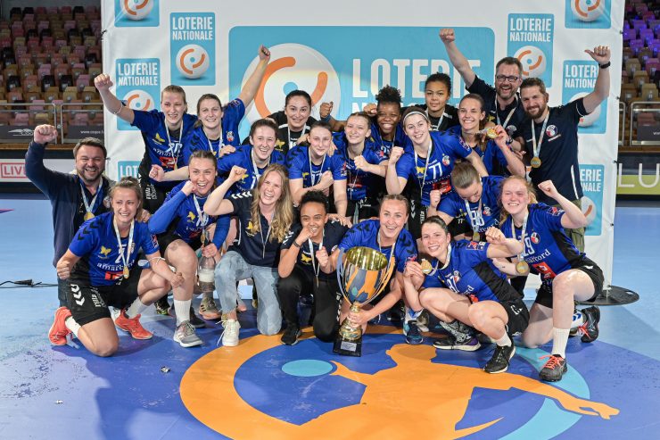 Coupe de Luxembourg / Düdelingens Handballerinnen gewinnen den Pokal