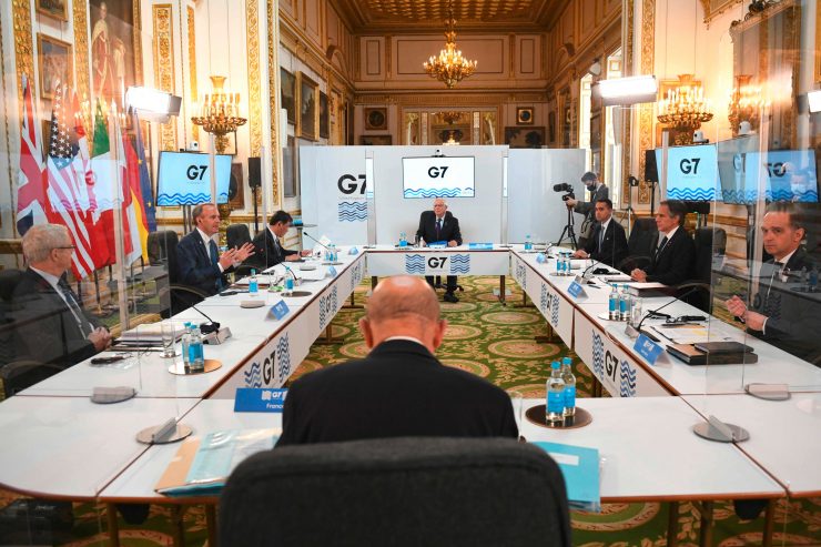 London / Der Westen schaut wieder nach Süden: G7-Staaten wollen Einfluss Chinas eindämmen