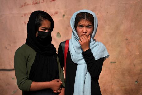 Schülerinnen in Angst: Der Bombenanschlag richtete sich vor allem gegen junge Frauen