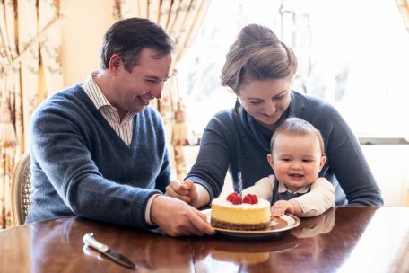 Fotos / Luxemburgs Prinz Charles feiert seinen ersten Geburtstag