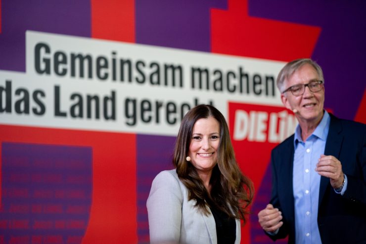 Deutschland / Bartsch und Wissler ziehen für die Linke als Spitzenkandidaten in den Wahlkampf