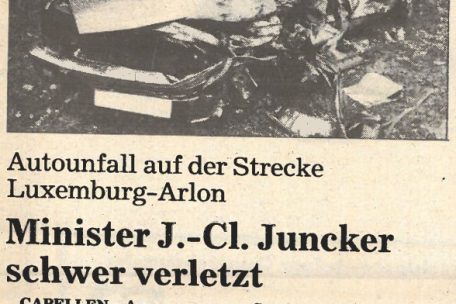 Die Tageblatt-Berichterstattung zum Unfall von Jean-Claude Juncker