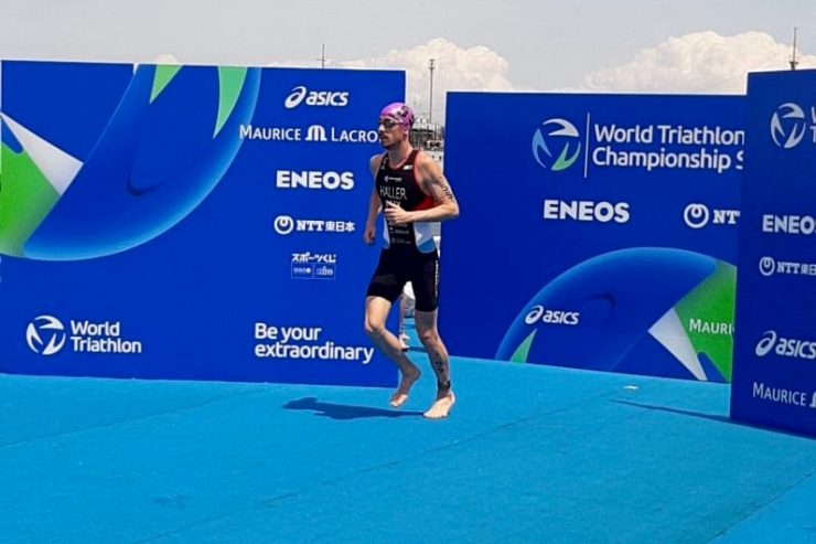 Triathlon / Bob Haller macht 3 Plätze im Olympiaklassement gut