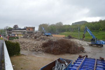 Ettelbrück / Nur noch wenige Meter: In einigen Tagen ist die „Lorillard“ nur noch Geschichte