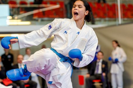 Karate / Nelting und Neves mit kleinen Farbtupfern an Tag 1 der EM