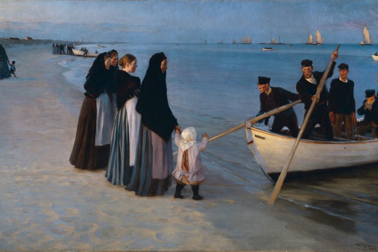 Le goût de la lumière et de la nature / L’exposition „L’Heure bleue“ présente l’œuvre de Peder Severin Kroyer