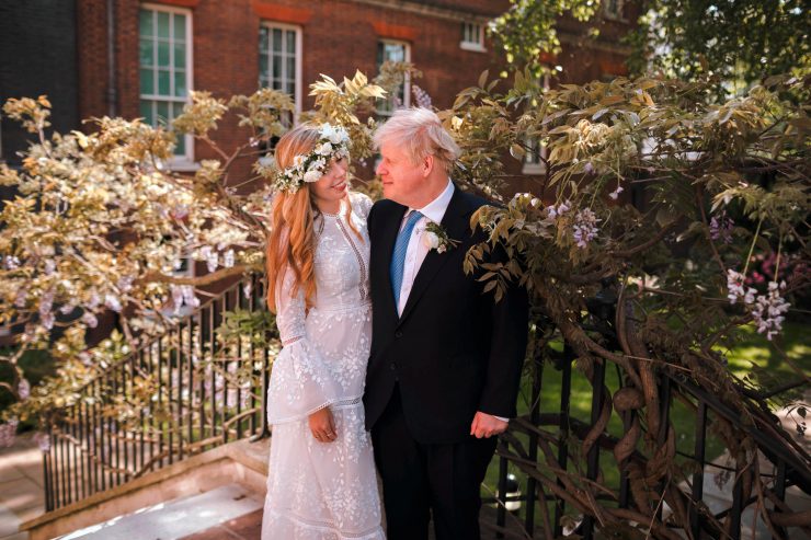 Heimliche Hochzeit / Britischer Premierminister Boris Johnson heiratet zum dritten Mal