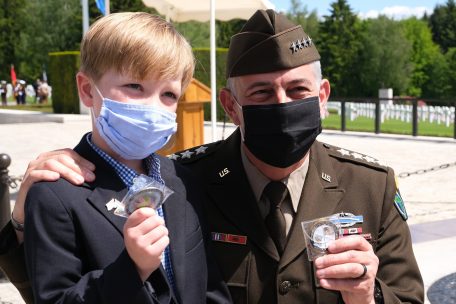 Memorial Day / Feierlichkeiten zum Gedenktag auf US-Friedhof in Hamm