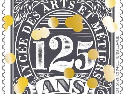 Die Briefmarke zum Jubiläum