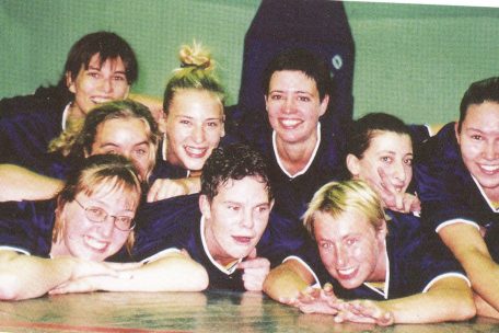 Claudine Adams (links unten) gehörte über Jahre zu einer erfolgreichen Walferdinger Mannschaft, die sogar am Europapokal teilnahm