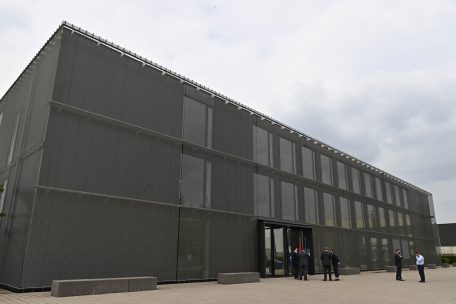 Funktional: Dieses graue Gebäude ist das Zuhause von Luxemburgs neuer Wundermaschine