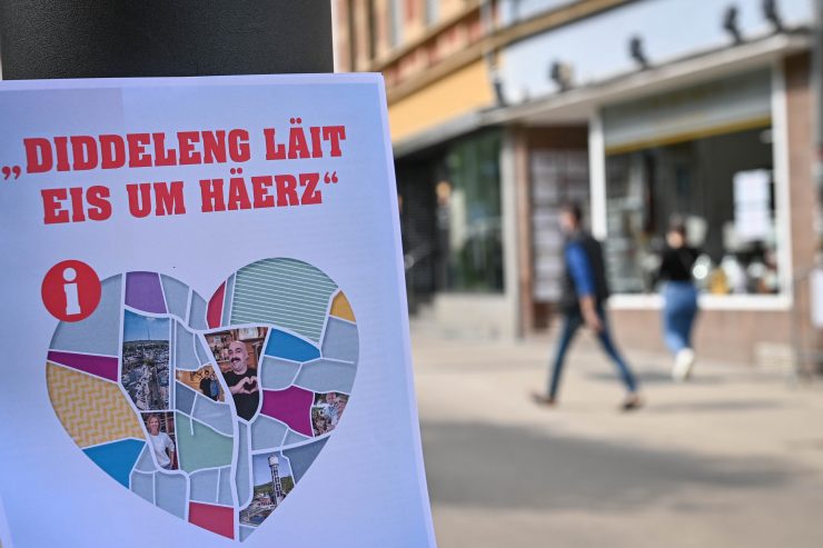 Düdelingen / „Diddeleng läit eis um Häerz“: Stadt wirbt für ihre Geschäfte