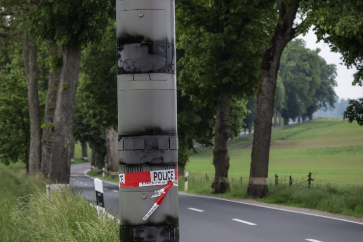 Luxemburg / Vandalismus in Luxemburg – jetzt hat es wieder einen Blitzer erwischt