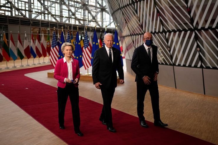 EU-USA-Gipfel / Biden sucht Frieden mit Europa – und Streit mit China