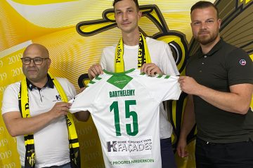 Fußball / Progrès stellt Innenverteidiger Ulysse Barthélémy vor