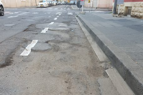 Der „neue“ Radweg in der Brillstraße 
