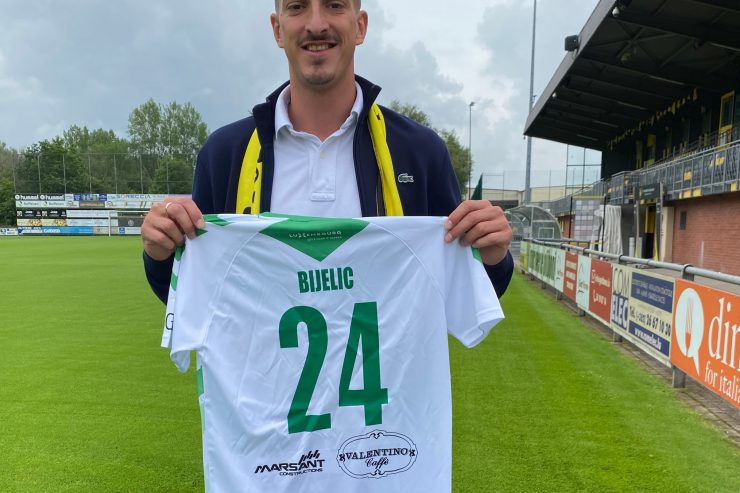Fußball / Emir Bijelic offiziell in Niederkorn vorgestellt