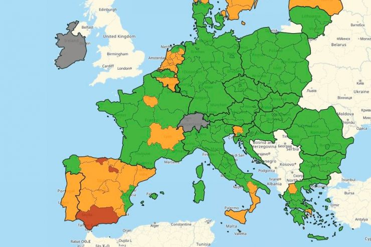 Covid-19-Inzidenz / ECDC kategorisiert Luxemburg wieder als grün