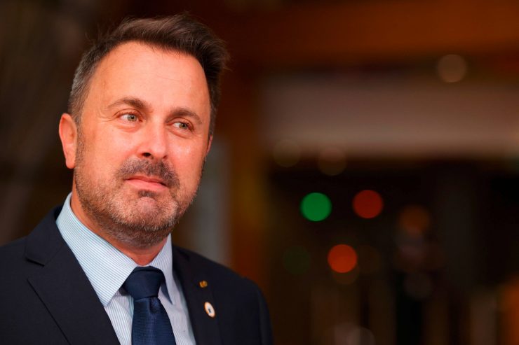 Leichte Symptome / Premierminister Xavier Bettel positiv auf Coronavirus getestet