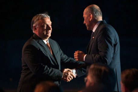 „Christliche Brüder“: Viktor Orban und Janez Jansa mögen sich