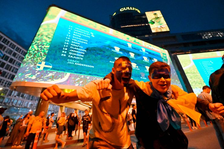 Euro 2021 / Ukraine darf weiterträumen: Schewtschenkos „Kämpfer“ als Nationalhelden