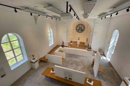 Blick in den Hauptsaal des neuen Museums