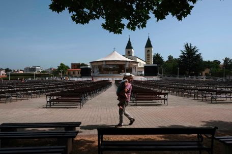 Medjugorje ist immer noch ziemlich leer, die Gästezahlen brachen teilweise um 90 Prozent ein