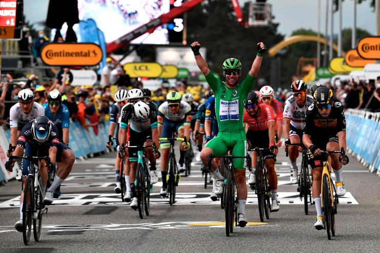 Tour de France / 10. Etappe: Cavendish siegt erneut – nur noch ein Sieg zum Merckx-Rekord