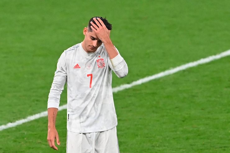 Euro 2020 / Spanien „stirbt in Schönheit“: Morata wird erneut zur tragischen Figur