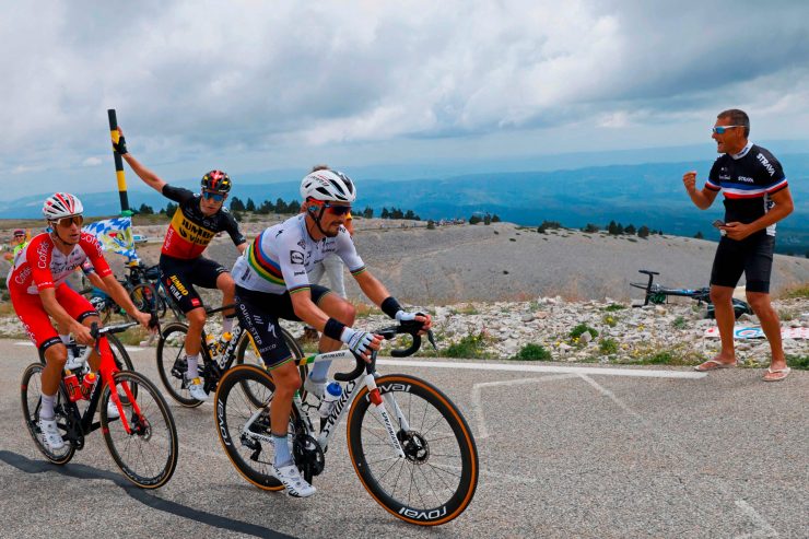Tour de France / 11. Etappe: Van Aert düpiert die Kletterer – Pogacar baut am Ventoux seine Führung aus