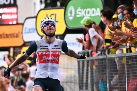 Bauke Mollema gewann am Samstag die 14. Etappe der Tour de France