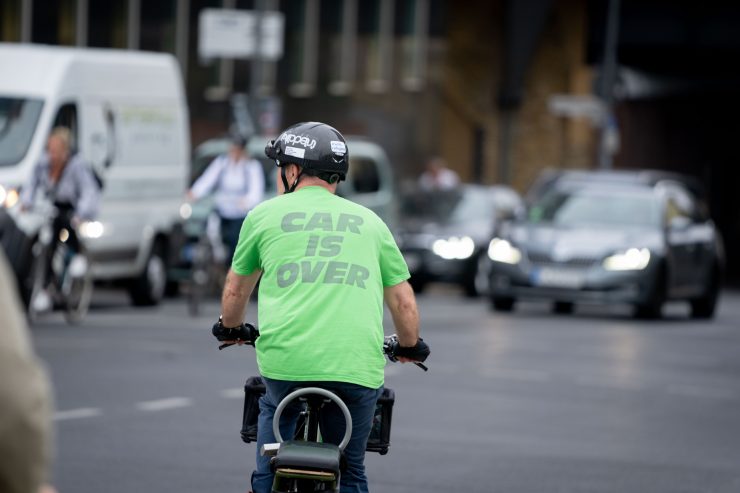 „Pop-up Lane“ / Luxemburg-Stadt macht Platz für Radfahrer
