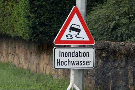 Überschwemmungen  / Unwetter: Land unter in Reckingen und Monnerich