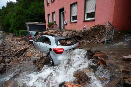 Katastrophale Szenen in Nordrhein-Westfalen