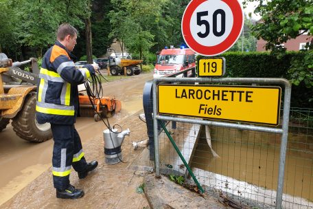  Hochwasserkatastrophe / „Wir brauchen vor allem Manpower“ – CGDIS zu der sich langsam entspannenden Lage