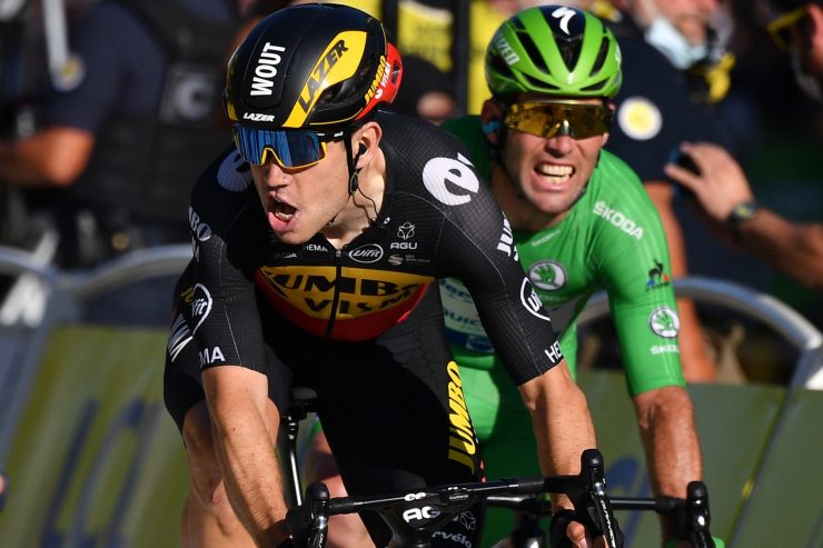 Tour de France / Doppelter Van Aert zum Abschluss – Pogacar sichert sich Gesamtsieg