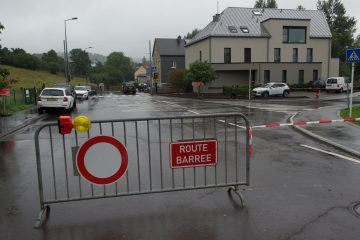Nach Hochwasser / Aufräumarbeiten in Mersch: Autofahrer sollen Stadtzentrum umfahren