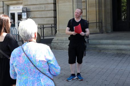 Luc Lamesch ist einer von sechs Guides von „Richtung 22“