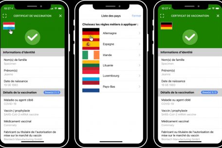 Update / „CovidCheck“-User können jetzt auch prüfen, ob ihre Zertifikate im Ausland gültig sind