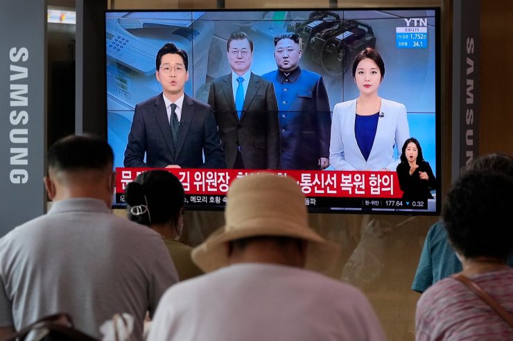 Konflikt / Süd- und Nordkorea öffnen wieder Kommunikationskanäle