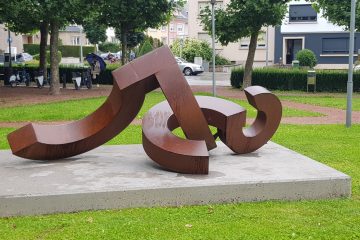 ESCH / Gut Ding will Weile haben: Skulptur nach vier Jahren endlich instandgesetzt