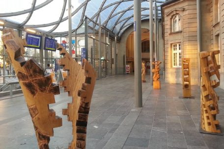 Die Skulpturen werden vom 7. August bis zum 23. September ausgestellt