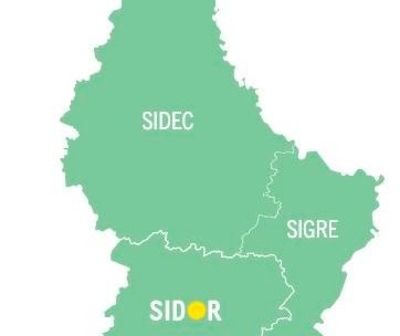 In Luxemburg gibt es drei Abfallgemeindesyndikate: Sidec im Norden, Sigre im Osten und Sidor im Zentrum und Süden